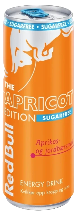 Red Bull Energidrikk Sf Aprikos 250ml boks