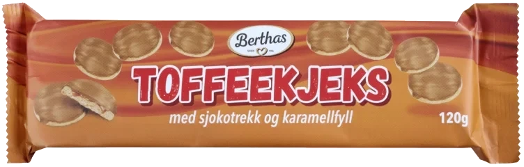 Toffeekjeks 120g Berthas