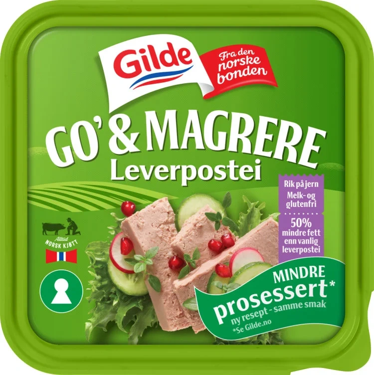 Go & Magrere Fersk Leverpostei 150g Enh