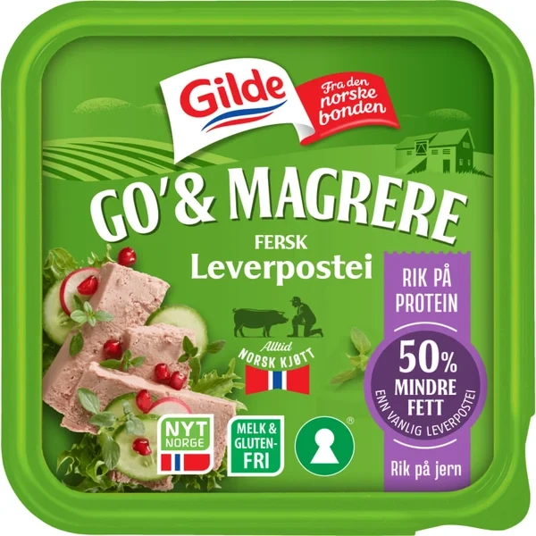 Go & Magrere Fersk Leverpostei 150g Enh