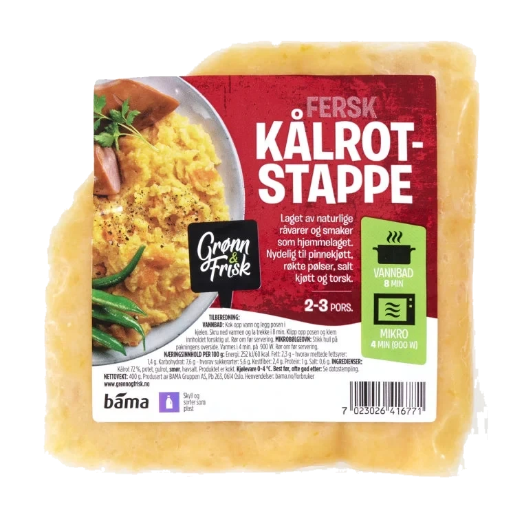 Kålrotstappe 400g Grønn&Frisk