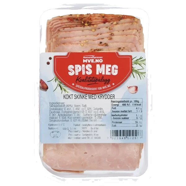 Spis Meg Kokt Skinke Med Krydder 500g