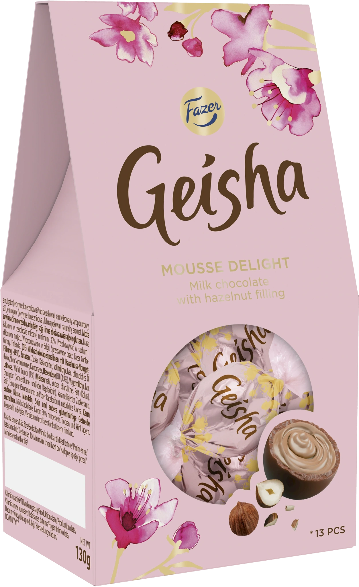 Geisha Chokladkulor Mousse Delight 13-pack