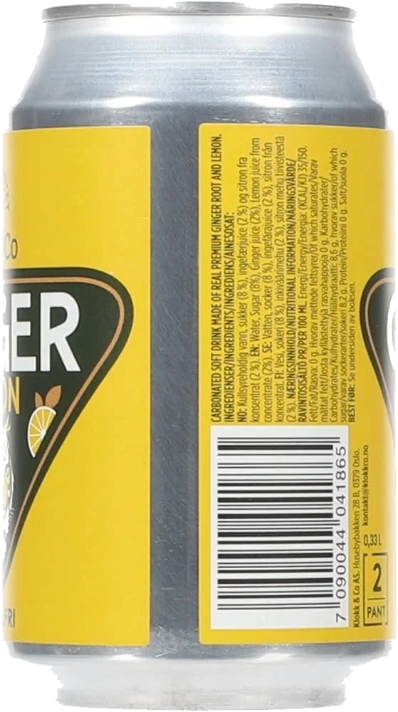Ginger Beer Lemon