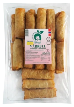 Norskproduserte Vårruller Kylling Halvstekt 25stk X 50g Frys