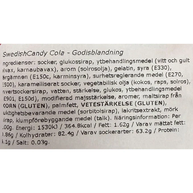 Cola Candy Mix