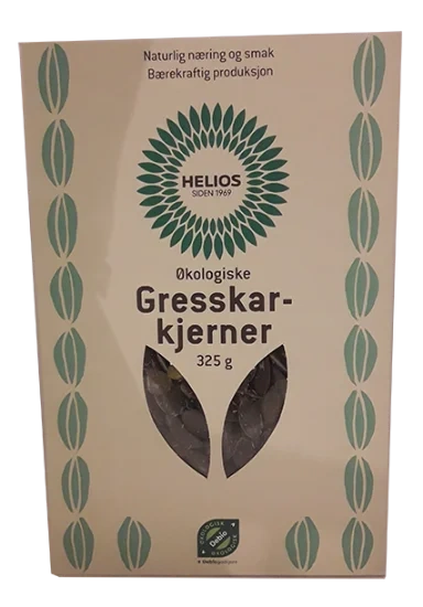Gresskarkjerner 325g