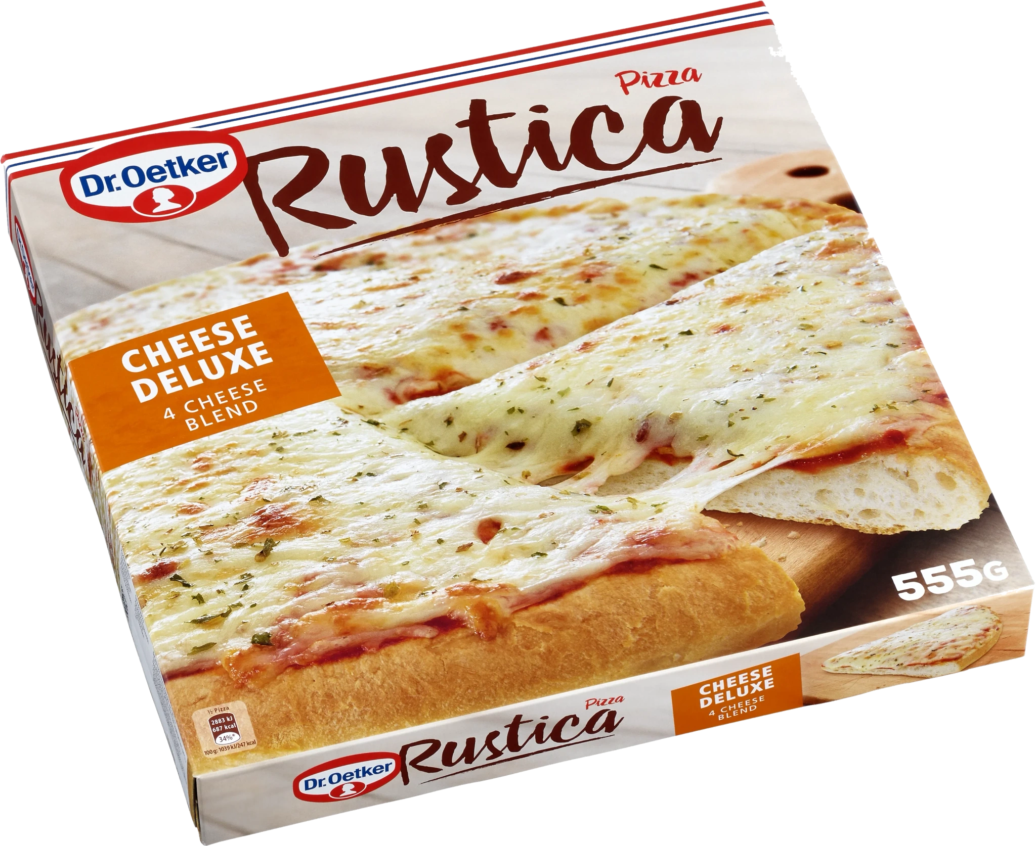 Pizza Rustica Cheese Deluxe