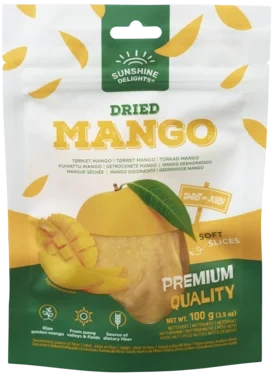 Tørket Mango 100g Sunshine Delights
