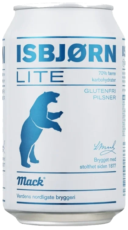 Mack Isbjørn Lite Gl.Fri 0,33l boks