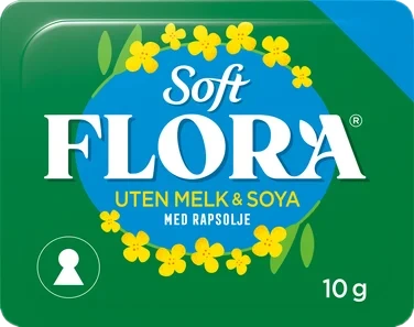 Soft flora U/Melk&Soya 200X10g Kuvert