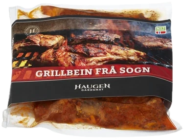 Kjøttfulle Grillbein Frå Sogn 1kg Haugen Gårdsmat Drift