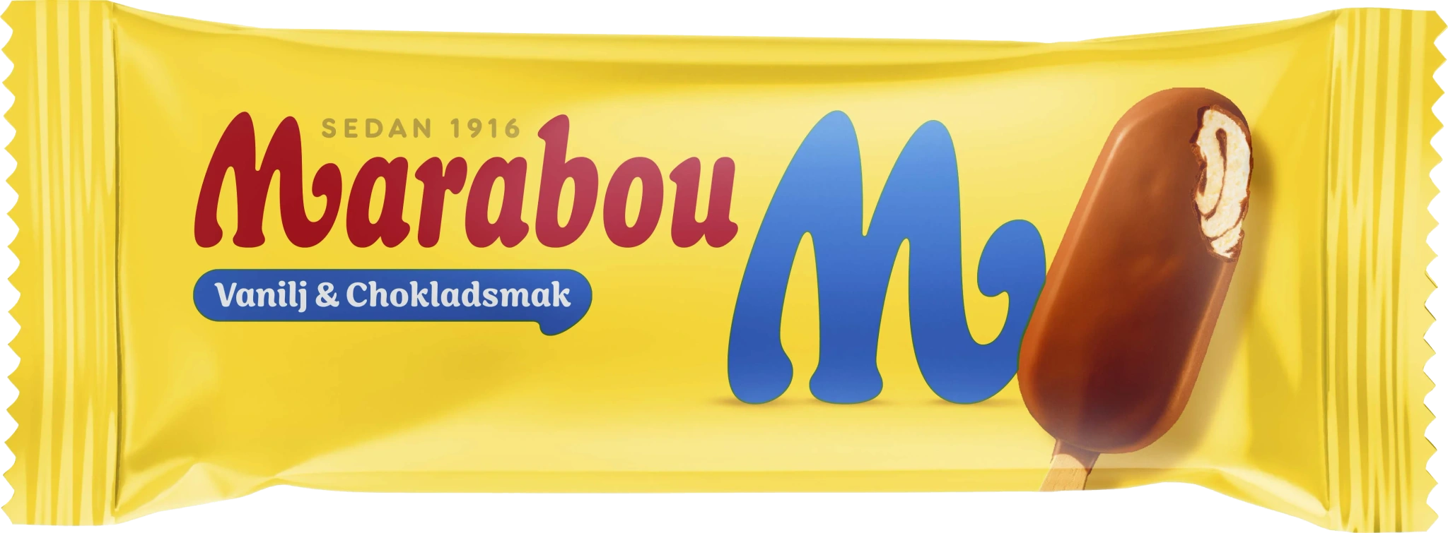 Glasspinne Vanilj & chokladsmak