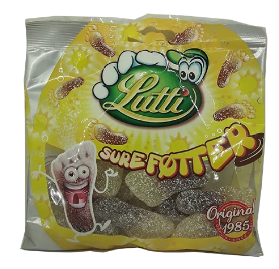 Lutti Sure Føtter 130g
