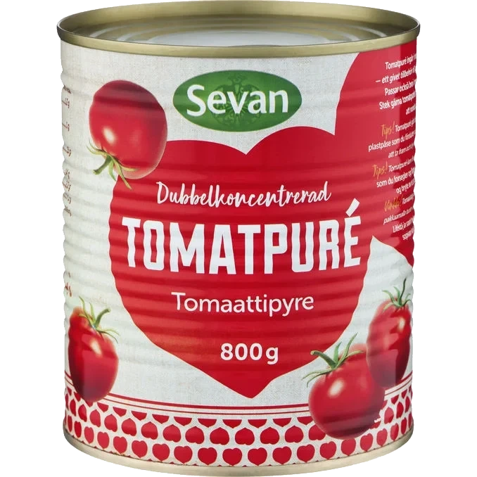 Tomatpuré Dubbelkoncentrerad